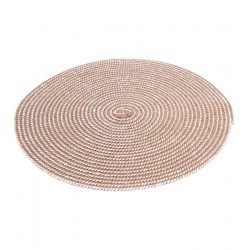 Lugar 38,5cm Americano De Poliéster Marrom